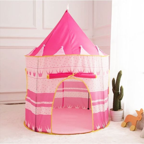 Дитячий ігровий намет "Замок принцеси" (135х105х105 см), Рожевий