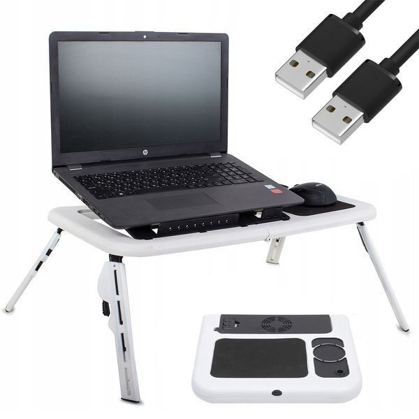 Складаний столик для ноутбука з охолодженням E Table