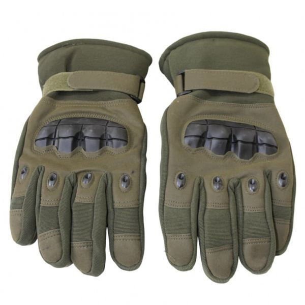 Тактичні зимові рукавички з сенсорним пальцем, Розмір XL
