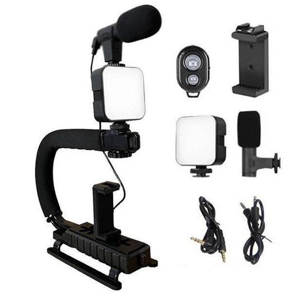 Універсальний тримач для телефону: мікрофон, спалах, пульт дистанційного керування, 24х21х13см