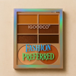 Палетка тіней для макіяжу 8 відтінків LK2923