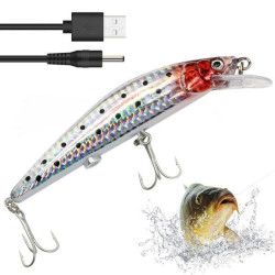 Приманка-блешня для риболовлі USB Twitching Lure