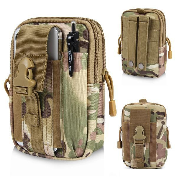Сумка пояс тактична 18х11х3 см, А50 Мультикам