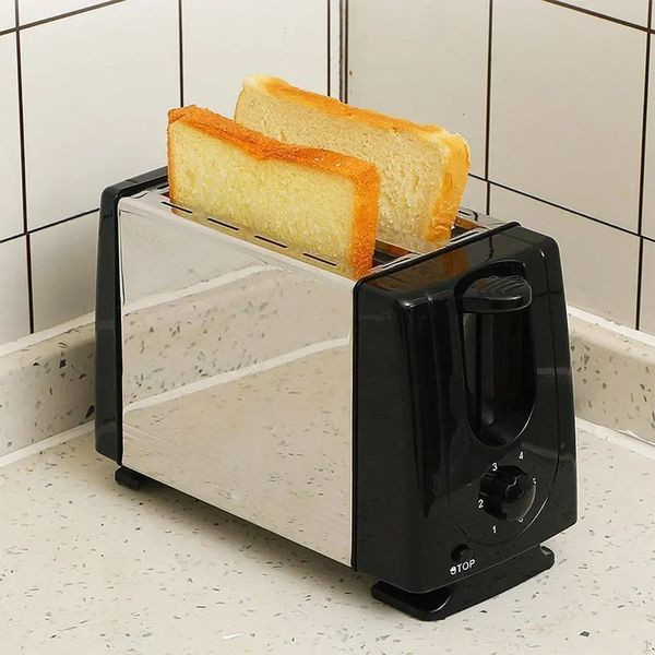 Подвійний тостер на 4 тости, 1300Вт, підігрів + разморозка