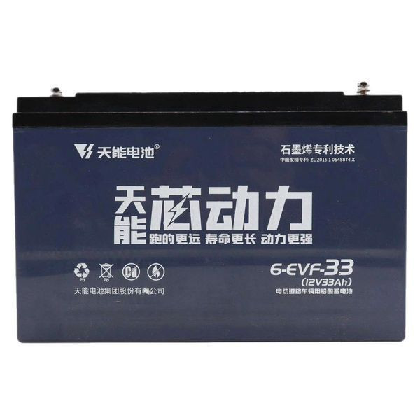 Акумулятор тяговий, свинцево-кислотний 12В, 33Ач