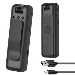 Нагрудна камера Full HD 1080P з Wi-Fi та батареєю 500 мАг