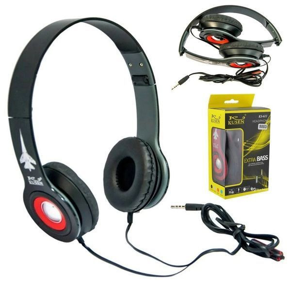 Навушники MDR KS-611 дротяні, Чорні