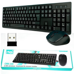 Бездротовий комплект CMK-326 (клавіатура + миша)