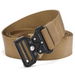 Чоловічий тактичний військовий ремінь Tactical Belt 125 см Пісочний