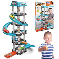 Дитяча гоночна траса-парковка, 62 деталі, Childrens Rail Car MH2003
