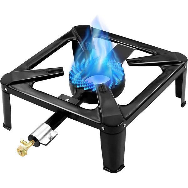 Газова плита на 1 конфорку, 40x40 см