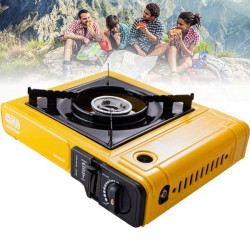 Плита туристична газова 2300Вт, BDZ-153-KS01, Жовта