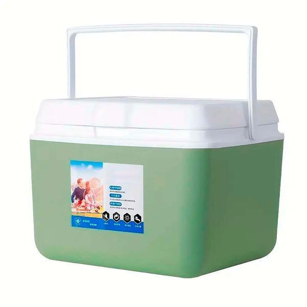 Термобокс для їжі 16л (32×28×25см), Зелений