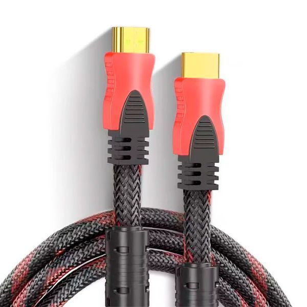 Кабель HDMI-HDMI 1,5м з посиленою обмоткою та фільтрами