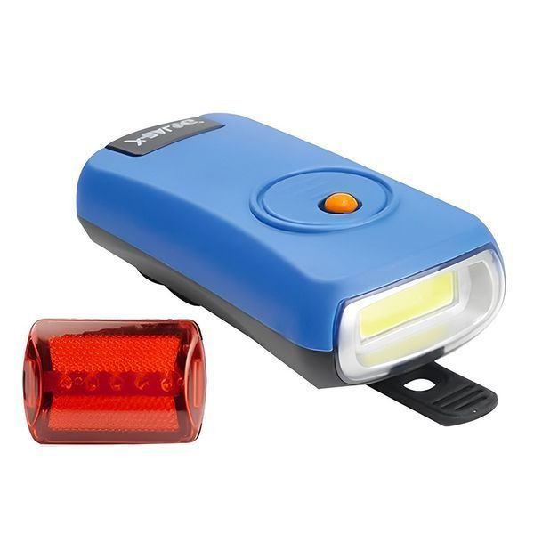 Ліхтарик велосипедний зі стопом передній і задній, BL 908