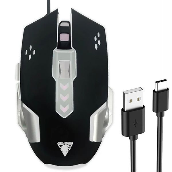 Ігрова миша JEDEL GM880 з підсвічуванням, USB, 3600 DPI