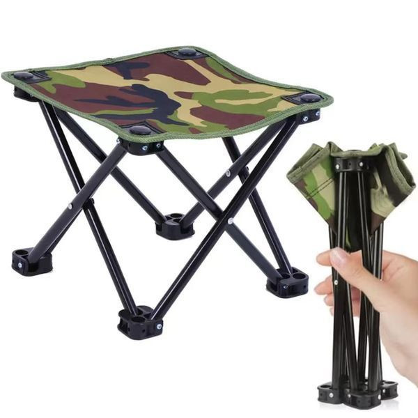 Складне крісло з чохлом, до 100кг, 32x32x28см