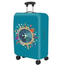 Захисний чохол для валізи з малюнком, розмір M (22-25'')