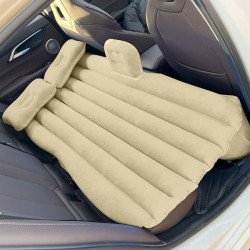 Матрац на заднє сидіння 135x80см + насос, Бежевий