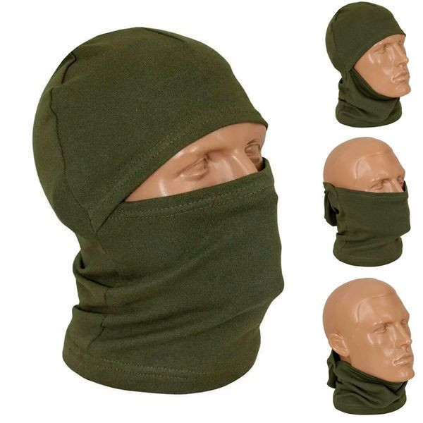 Осіння балаклава 2в1 Олива