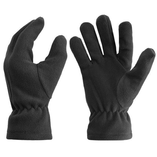 Флісові тактичні зимові рукавички, Чорні