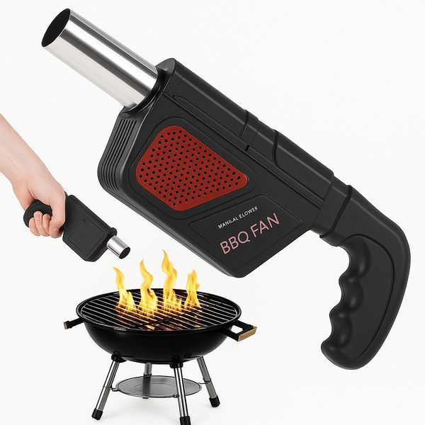 Вентилятор дуйка для мангалу, на батарейках, CD-D2B Вентилятор дуйка для мангалу, на батарейках, CD-D2B