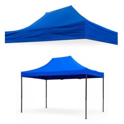 Посилений тент для розсувного намету 2×3м, Синій