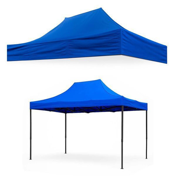 Посилений тент для розсувного намету 2×3м, Синій