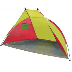 Намет пляжний тент "Мушля" (210х120х100см) WM-0T103, Жовто-червоний