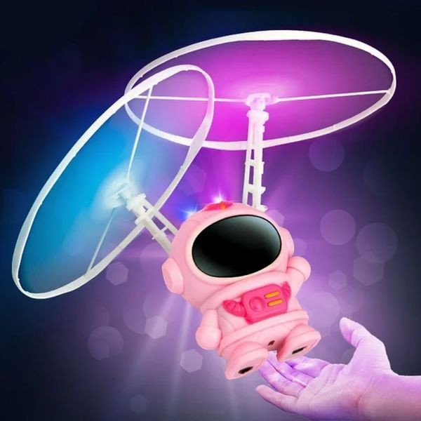 Літаючий "Космонавт" з підсвічуванням, Рожевий