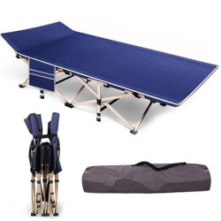 Розкладачка з матрацом та чохлом 190x71x35см