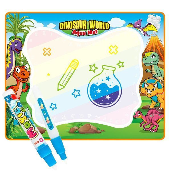 Водний килимок для малювання 100х80см + фломастери Водний килимок для малювання 100х80см + фломастери