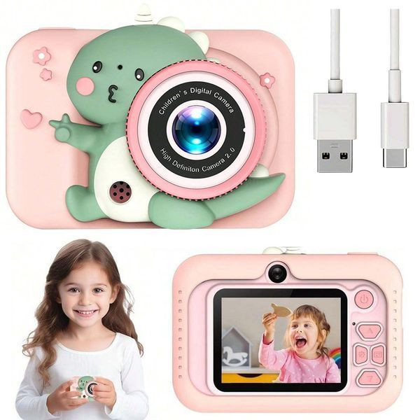 Дитячий фотоапарат Динозаврик Q6 Дитячий фотоапарат Динозаврик Q6