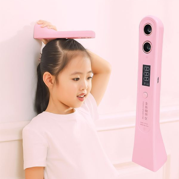 Електронний ростомір для тіла "Ростмер PRO" рожевий, 200см, 500 мАг