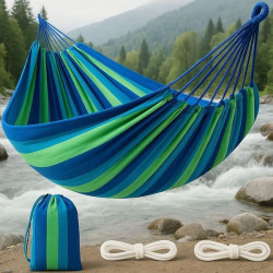 Підвісний гамак 200х100 см з чохлом, Зелений