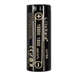 Літій-іонний акумулятор 18500 1500мАч LiitoKala Lii-18A (1 шт)