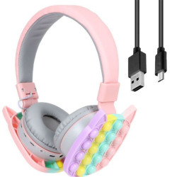 Бездротові навушники AKZ K-33 з мікрофоном, зелені