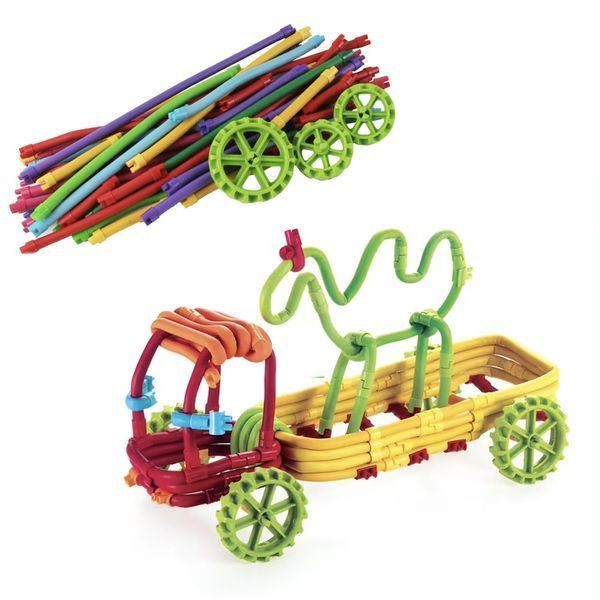 Дитячий 3D гнучкий конструктор "Чарівні палички" Babygo, 2 рівень