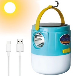 Сонячний ліхтар з акумулятором та USB, LD-666