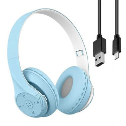 Бездротові навушники Bluetooth з мікрофоном ST95, бежеві