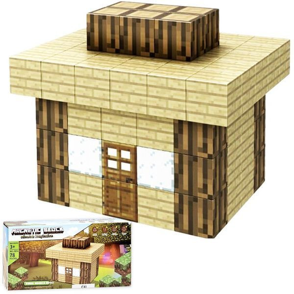 Магнітний конструктор Magnetic Block, 78 деталей