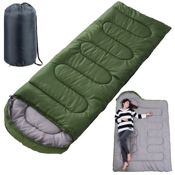 Спальний мішок демісезонний, (200х60см) Хакі