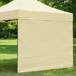 Бічна стінка для намету (Цільне полотно 10,5м), Бежевий