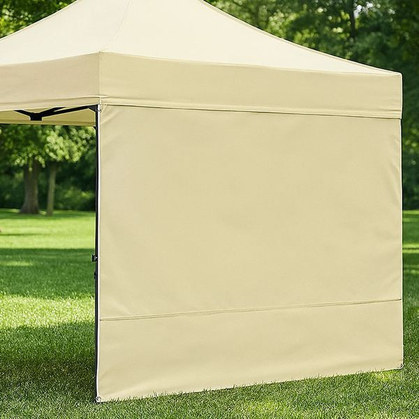 Бічна стінка для намету (Цільне полотно 10,5м), Бежевий