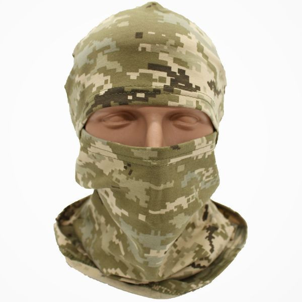 Балаклава трикотажна "Піксель"