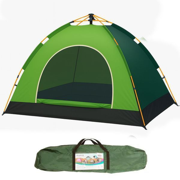 Автоматичний намет 2-х місний, 200х130 см, Зелений