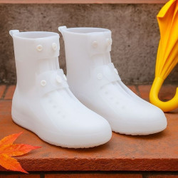 Силіконові бахили для взуття 44-45 (32 см) JY-588, Білі