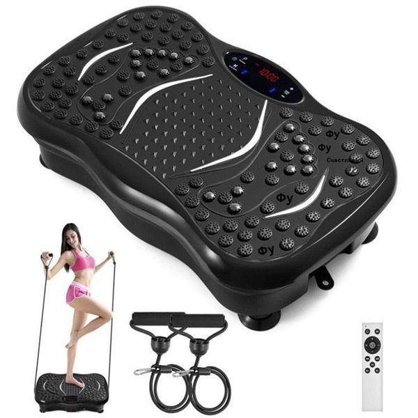 Фітнес-платформа з 2 еспандерами та пультом ДК до 150 кг