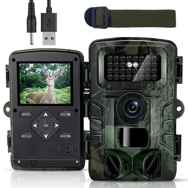 Фотопастка з датчиком руху та нічним баченням 32mpx