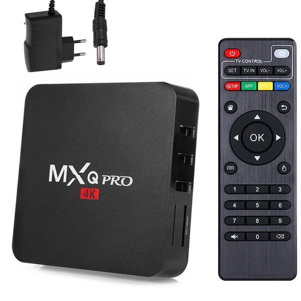 Смарт приставка (4GB/32GB) для телевізора TV Box, MXQ PRO 4K